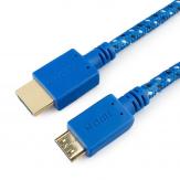 HDMI - mini HDMI cable 1 m (blue)