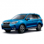Subaru Forester with driver